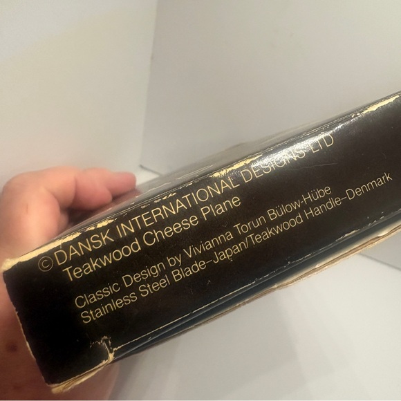 DANSK Teakwood CHEESE PLANE - Picture 8 of 12